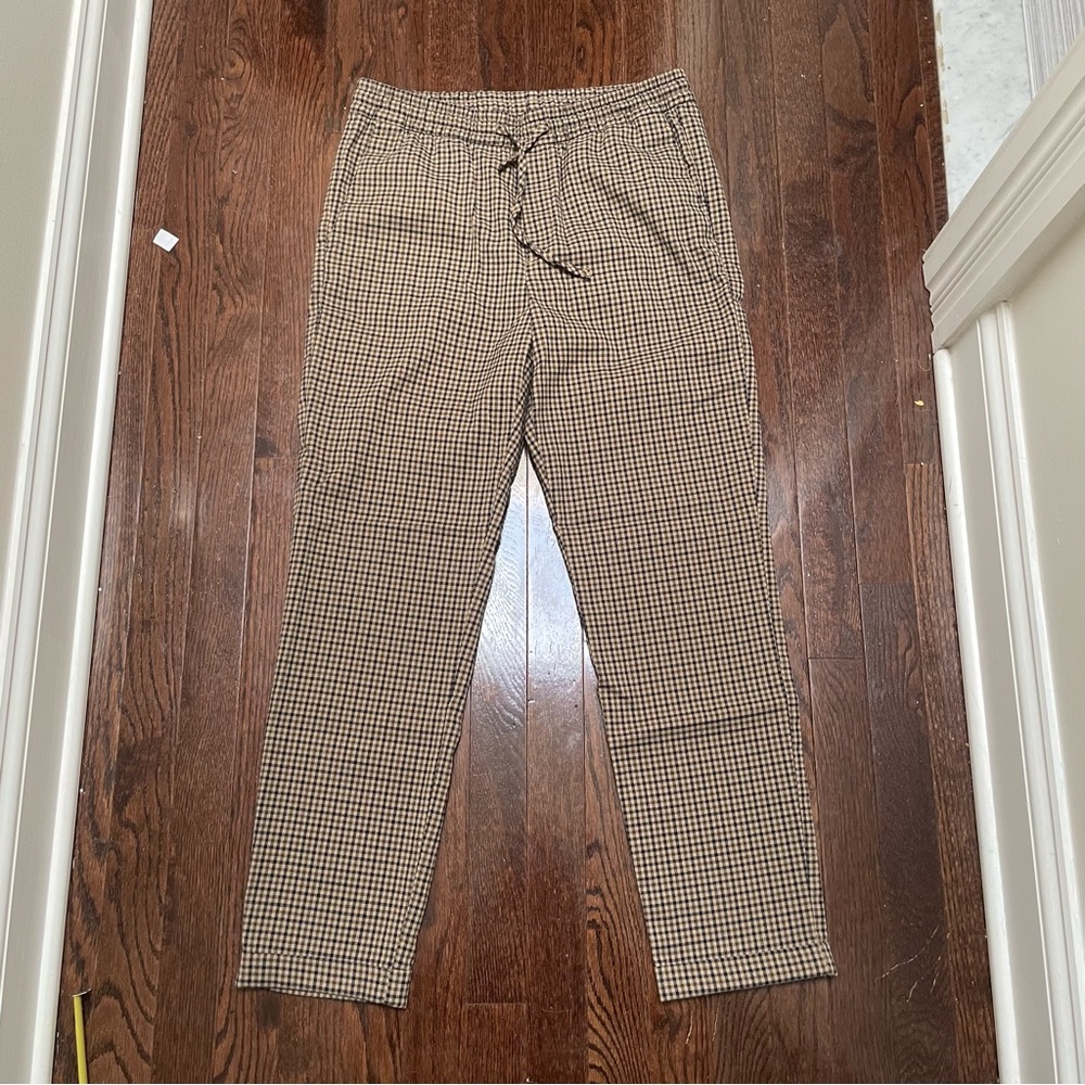 H&M plaid pants